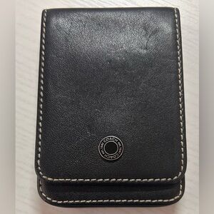 Coach 1941 Legacy Black Leather Card Case | Minimalist Wallet | Vintage